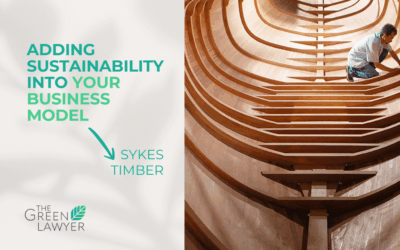 Have you woven sustainability into your business model?